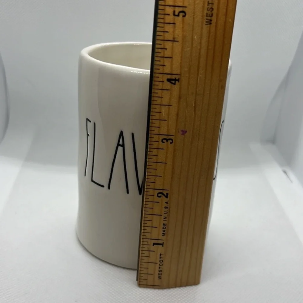 Rae Dunn Flawless Brush Holder / Bathroom Cup EUC